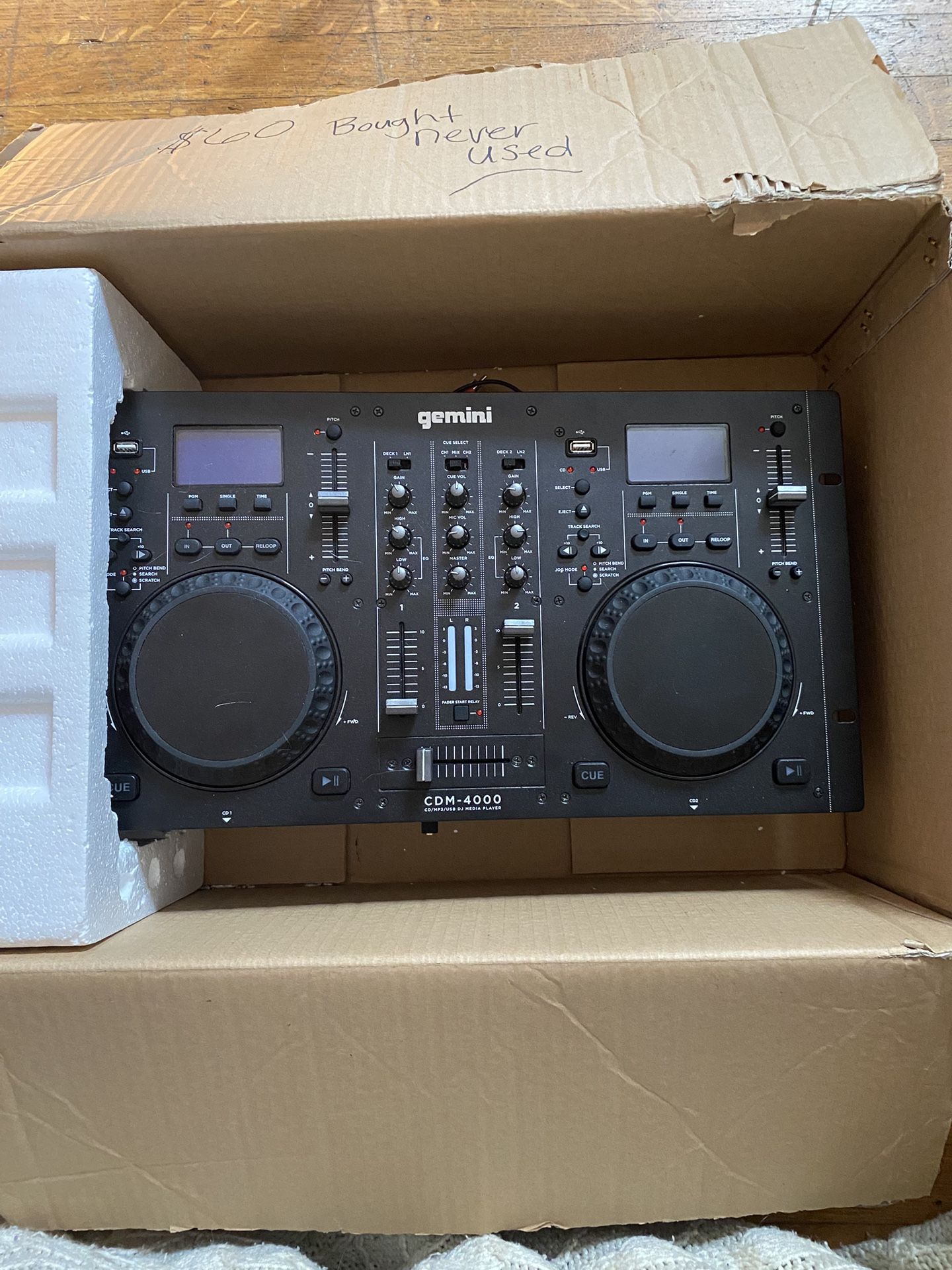 Gemini Dj CDM-4000