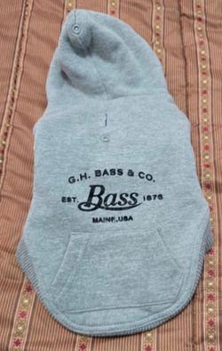 G.H. Bass Co Fleece Dog Jacket. (Size Small)