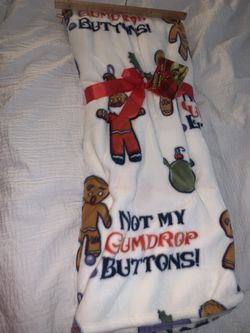 Shrek Christmas throw 