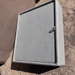 Crate And Barrel Storage Ottoman 