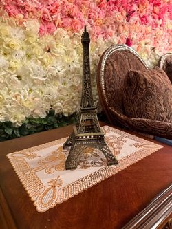 Paris Eiffel Tower Metal Figurine Statue