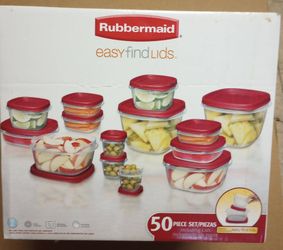 Rubbermaid 50 piece set