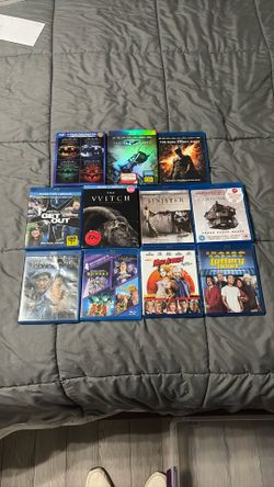 Blu-ray Movies- Batman/Get Out/Witch/Cabin Woods/Sinister/ Scooby Doo/Neverending Story/Mars Attacks/Lottery Ticket