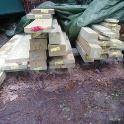 Pressure Treated Lumber (Not Free) Price In Description