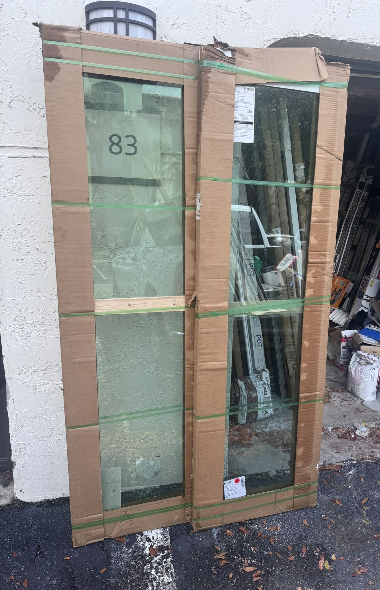48x80 CGI Impact Sliding Glass Door