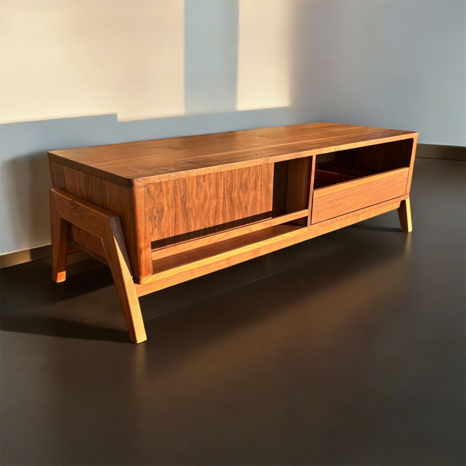 Handmade Whiskey Console Table