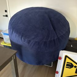 Beanbag converts into queen bed