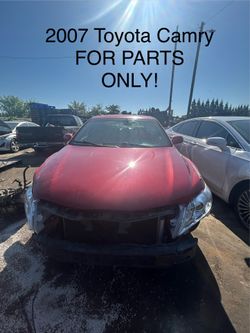 2007 Toyota Camry FOR PARTS ONLY!
