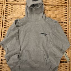 Large Gray Essentials Hoodie