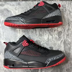11M/12.5W - [NEW] Men's Jordan Spizike Low Shoes Black FQ1759-006