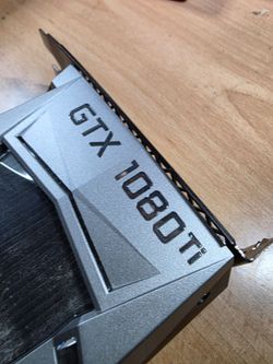 NVIDIA GeForce GTX 1080Ti 11GB. Video Graphics Card Founders Edition GPU