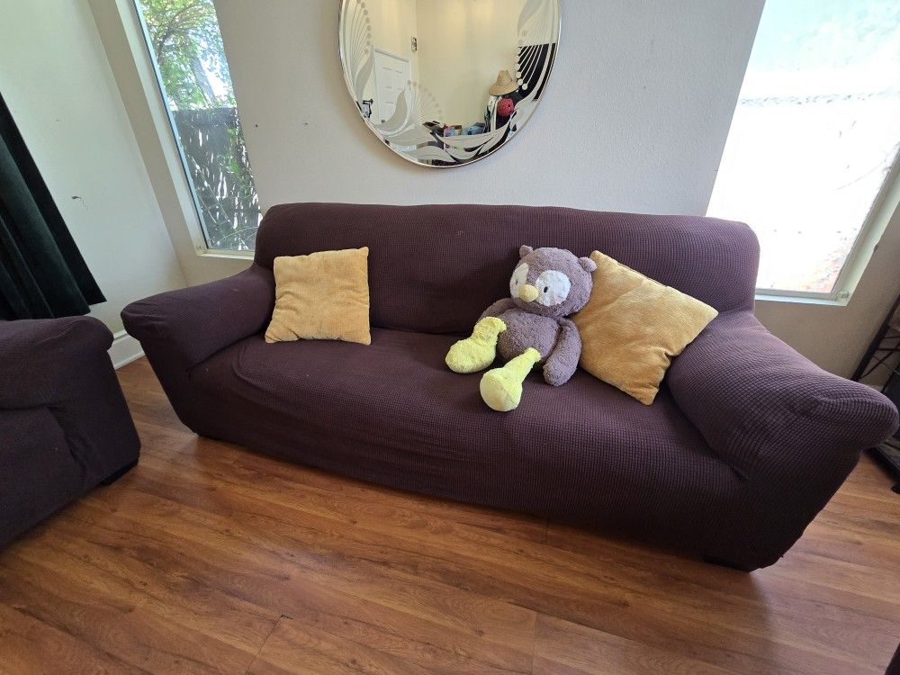 Brown Couch Set
