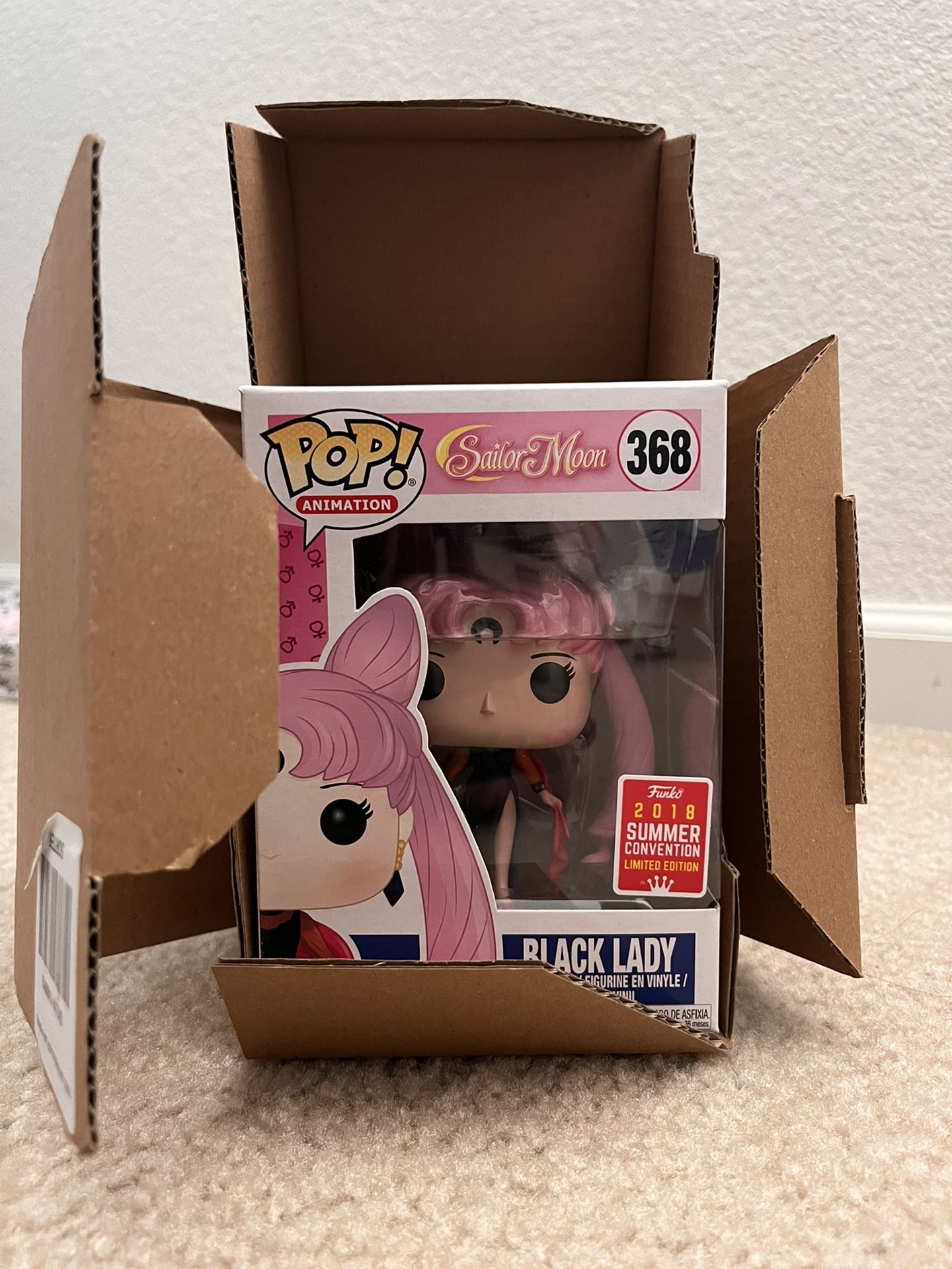Funko Pop Sailor Moon Black Lady 2018 Edition