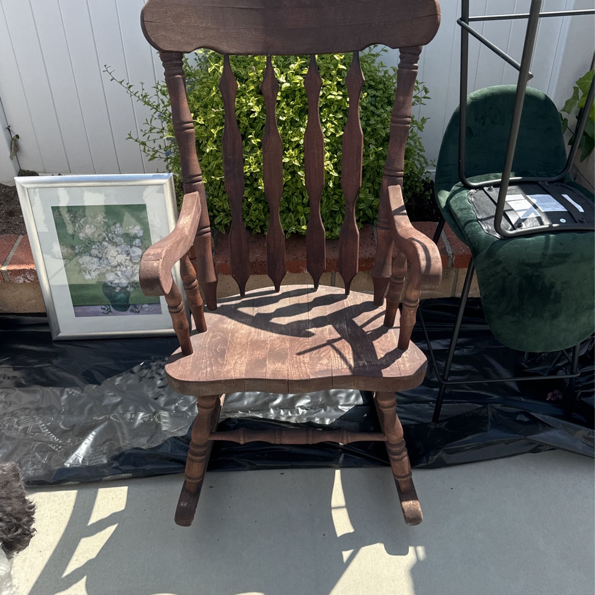 Rocking Chair Wood 
