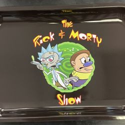 The Rick And Morty Show Rolling Tray