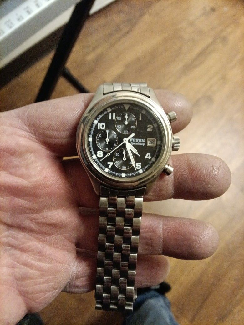 Fossil Speedway Watch