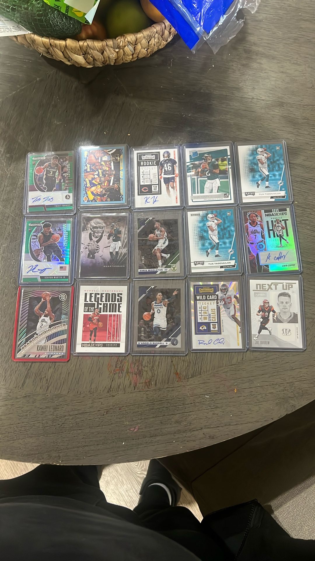 Rookie Signatures And Numbered Lot