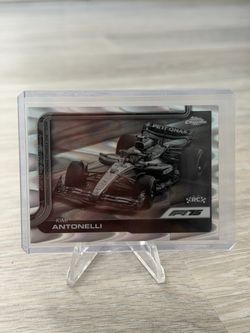 2025 Topps Chrome Formula 1 Kimi Antonelli #80 Rookie RC Black & White Raywave