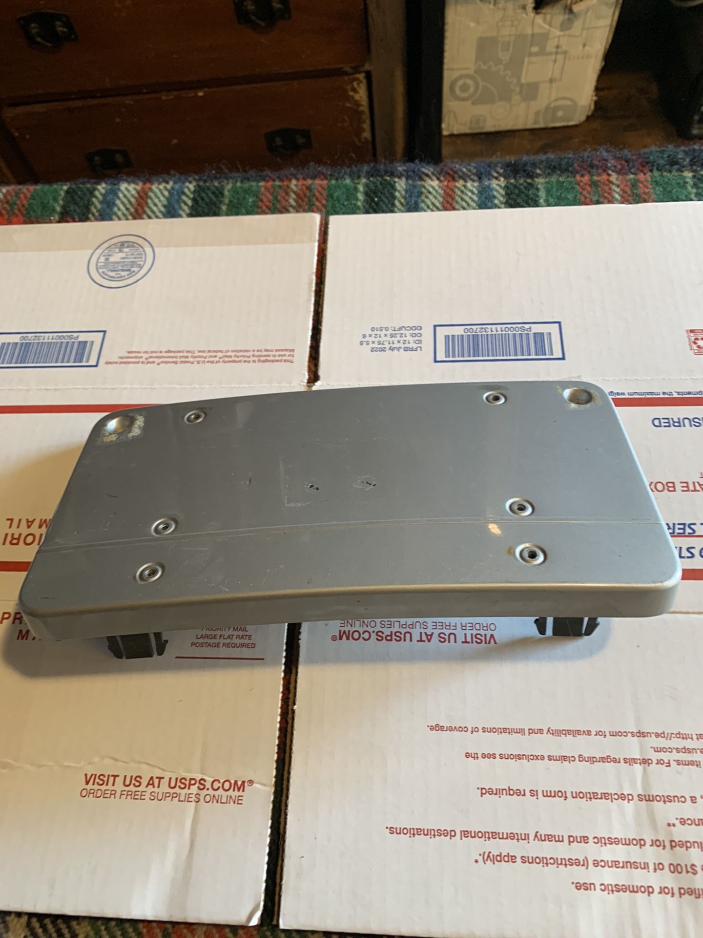 Mercedes W202 C230 C280 C36amg C43Amg License Plate Bracket Front Silver
