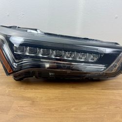 2019-2021 Acura RDX Chrome LED Headlight Right RH Passenger Side OEM