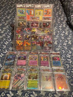Pokémon Card Collection Lot Graded and Raw, $120 cash takes everything, no trades or lowball offers!