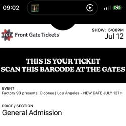 Cloonee July 12
