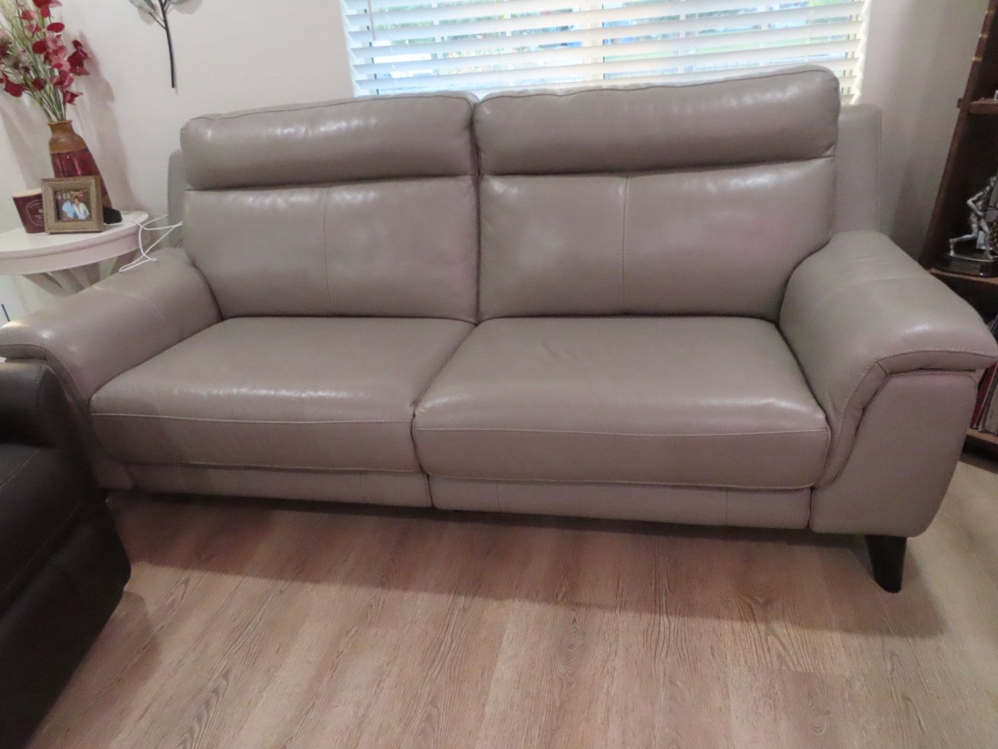 Leather Reclining Couch
