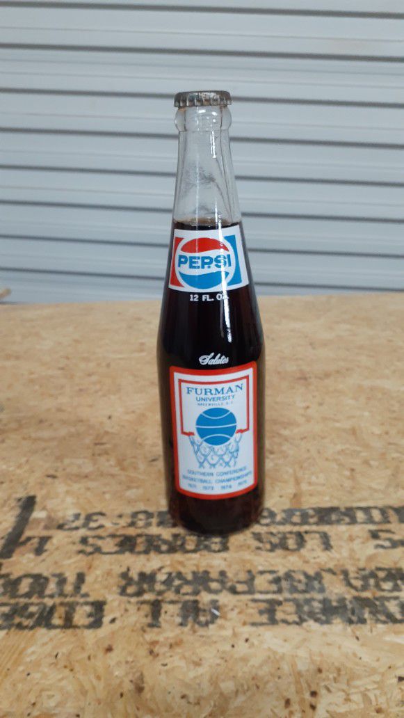 Furman Collectible Pepsi Bottle