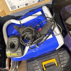 Electric Drill And Dewalt Charger 