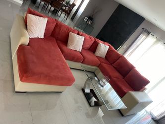 4 pc  sectional couches Sofas.