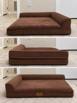 Brown Dog Bed– Size Large