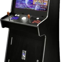 New Two Player 32" Screen Stand Up Arcade with 4600 Games and Light Guns