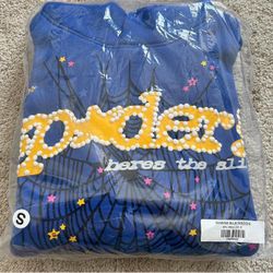 Blue Spider Hoodie 