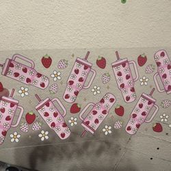 Strawberry cup Uvdtf