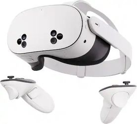 Meta - Quest 3S 128GB | Virtual Reality Headset Without Wires — Thirty-Three Percent More Memory — 2X Graphical Processing - White