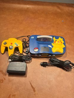 Nintendo 64 Pikachu Edition