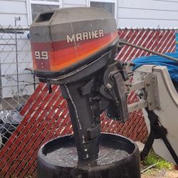 9.9 Mariner Long Shaft Outboard Trolling Motor