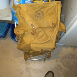 1960 Boy Scout Pack With Frame