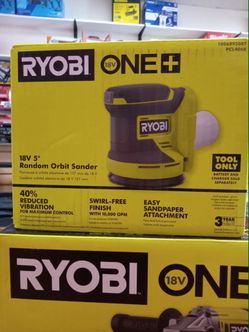 Ryobi new Sander 18v