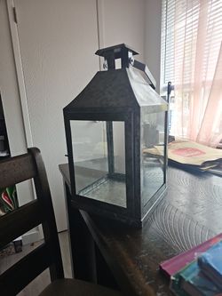 Metal And Glass Lanterns