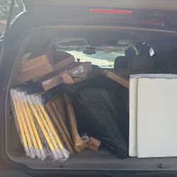 Bunch Of Pictures Excersice Machine And Table Basket Floor Mates Wall Mater Random Iteams