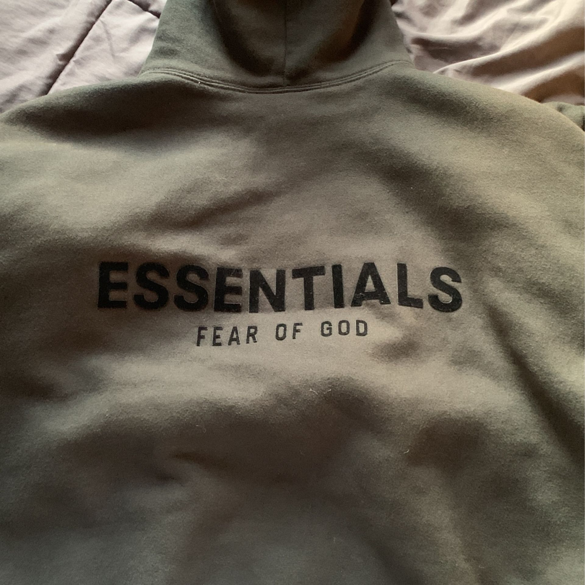 Black Essentials Hoodie