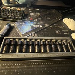 Snap On Swivel Impact Sockets 3/8 12pc