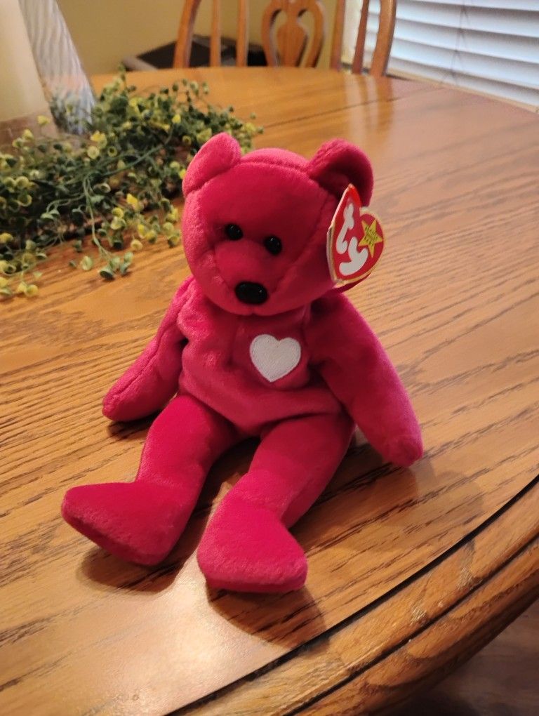 Rare Vintage 1998 TY BEANIE BABY Valentina