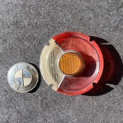 Used Bmw Parts, 1968-73 Rear Tail, Light Lens, Ready To Mount,