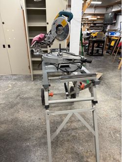 Rigid MS- UV Utility Stand and Makita Miter Saw