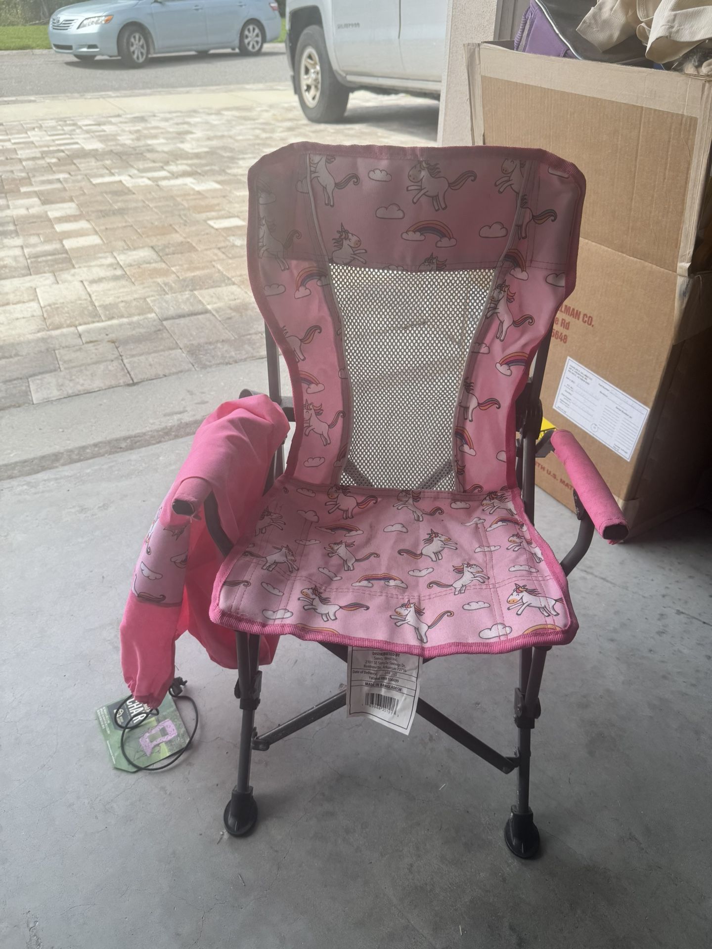 Child Lawn Chair With Carrying Case