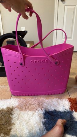 Crocs, rubber beach bag