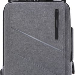 Men's Large Capacity Backpack Oxford Cloth 15.6 inch Laptop Bookbag Business Work Travel Bag with USB Charging Port