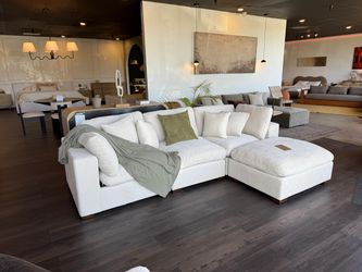 RH-Inspired Sectional | Modular Sofa | Chenille | 4-Piece